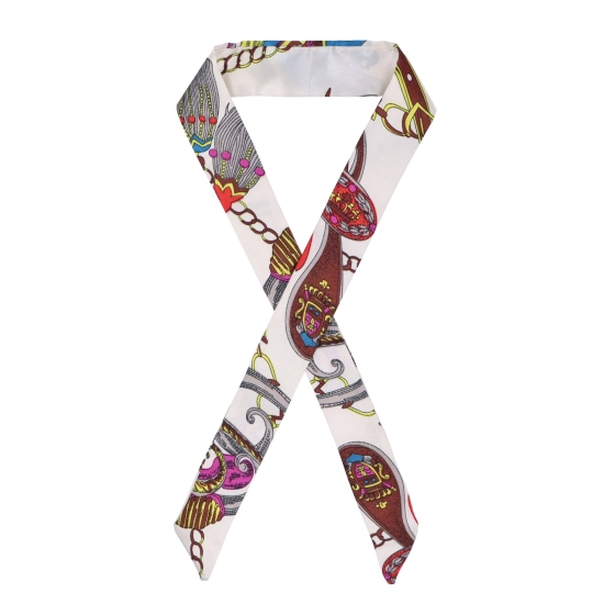 Designový šátek na kabelku Indee materiál polyester barva multicolor S009