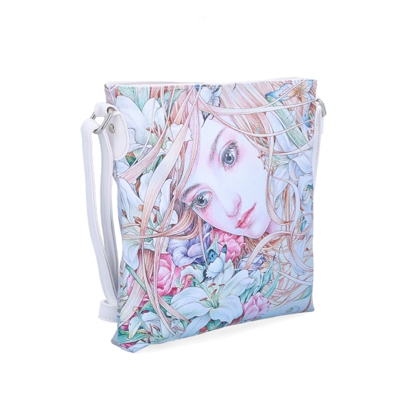 Malá crossbody s potiskem Indee materiál syntetická kůže barva multicolor velikost malá 9300 45 B