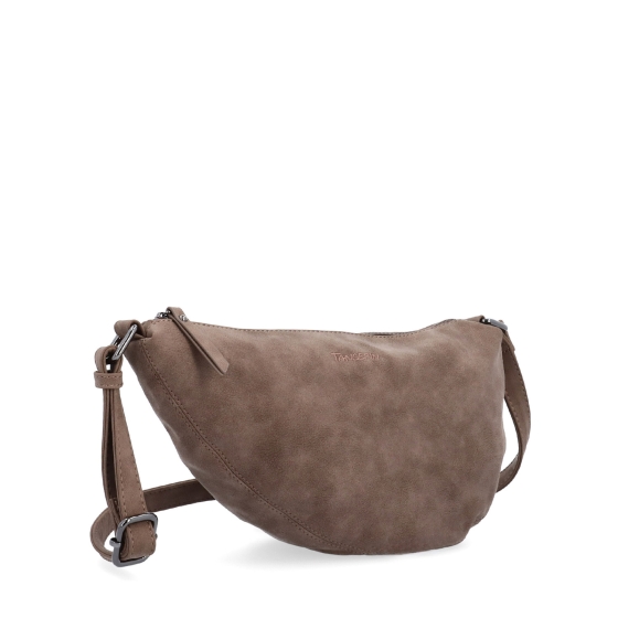 Kabelka typu moonbag ze syntetické kůže Tangerin materiál syntetická kůže zapínání na zip barva hnědá velikost malá 1111 H