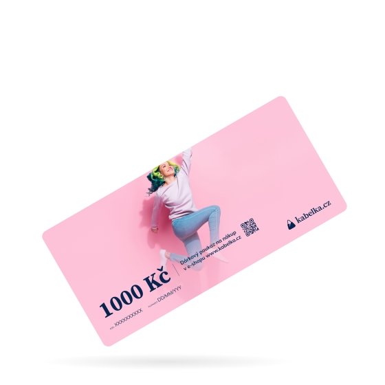Dárkový poukaz na kabelka.cz materiál není VDAR1000 Happiness
