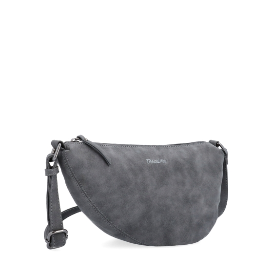 Kabelka typu moonbag ze syntetické kůže Tangerin materiál syntetická kůže zapínání na zip barva šedá velikost malá 1111 ANT