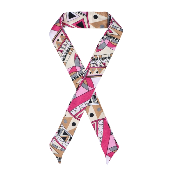 Designový šátek na kabelku Indee materiál polyester barva multicolor S002