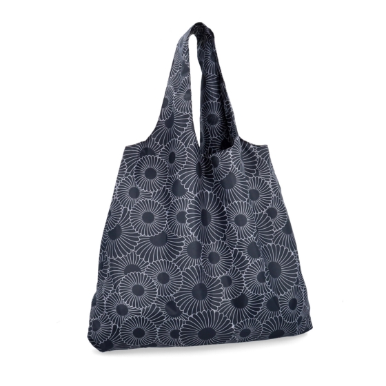 Kvalitní prostorná taška na nákup Shop and Go materiál nylon barva černá velikost velká 0023 G