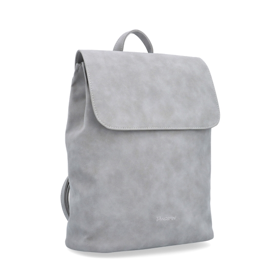 Elegantní městský batoh ze syntetiky Tangerin materiál syntetická kůže zapínání na zip barva šedá velikost střední 1100 SS