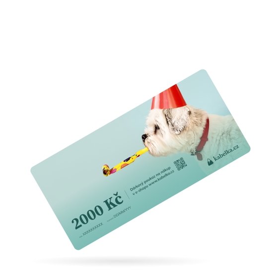 Dárkový poukaz na kabelka.cz materiál není VDAR2000 Dog