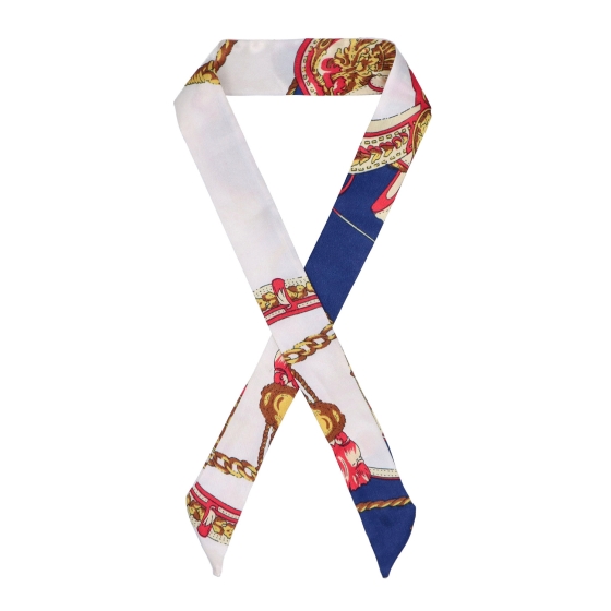 Designový šátek na kabelku Indee materiál polyester barva multicolor S006