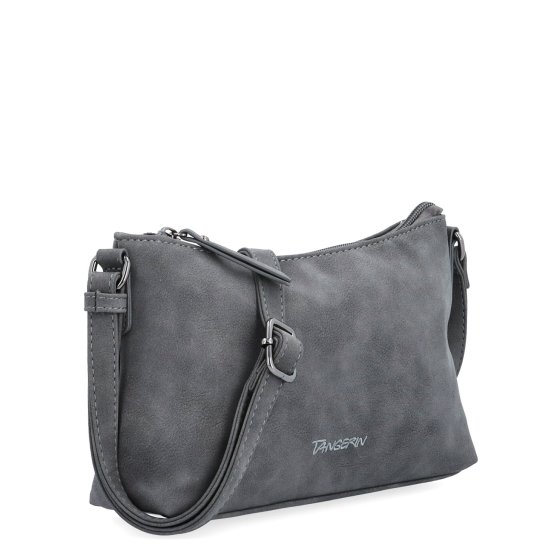 Malá elegantní crossbody kabelka Tangerin materiál syntetická kůže zapínání na zip barva šedá velikost malá 1109 ANT