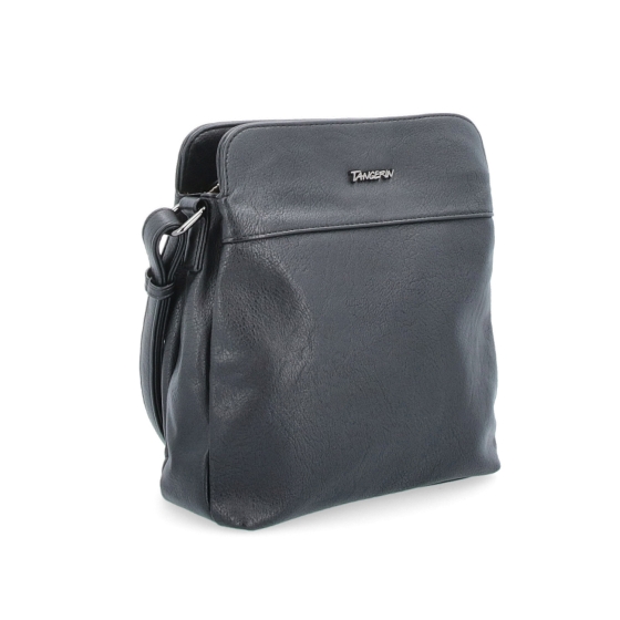 Crossbody kabelka Tangerin materiál syntetická kůže zapínání na zip barva černá velikost malá 8021 C