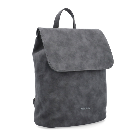 Elegantní městský batoh ze syntetiky Tangerin materiál syntetická kůže zapínání na zip barva šedá velikost střední 1100 ANT