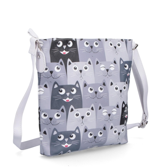 Malá crossbody s potiskem Indee materiál syntetická kůže barva multicolor velikost malá 9300 29 B