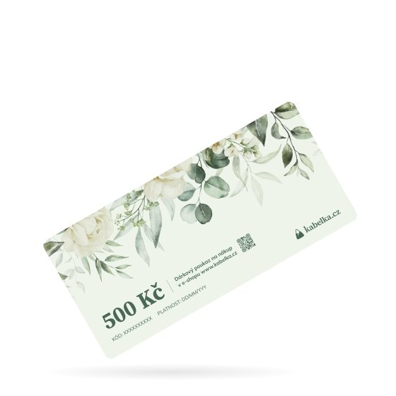 Dárkový poukaz na kabelka.cz materiál není VDAR500 Rose