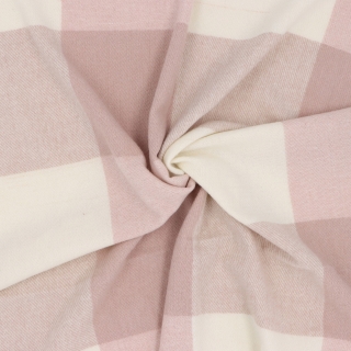 Příjemná šála s kostkovaným vzorem Noelia Bolger materiál Polyester s příměsí vlny barva béžová KZ001 - 01