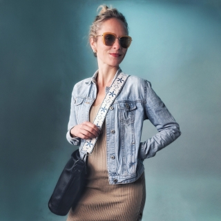 Náhradní popruh na kabelku se vzorem Indee materiál textil barva multicolor P150 - 004 Lifestyle