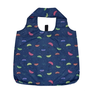 Kvalitní prostorná taška na nákup Shop and Go materiál nylon barva multicolor velikost velká 0023 M