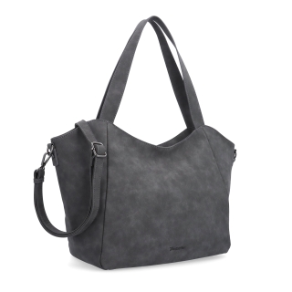 Velká kabelka na rameno s crossbody popruhem Tangerin materiál syntetická kůže zapínání na zip barva šedá velikost velká 1120 ANT