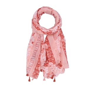 Lehký šátek s originálním vzorem Noelia Bolger materiál Viskóza a bavlna barva multicolor KL506 - 20