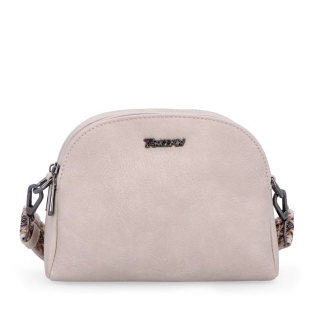 Malá crossbody kabelka svýrazným popruhem Tangerin materiál syntetická kůže zapínání na zip barva růžová velikost malá 8044 LI Zepředu