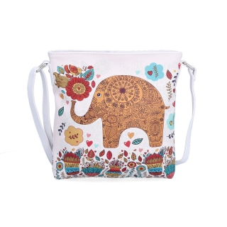 Malá crossbody s potiskem Indee materiál syntetická kůže barva multicolor velikost malá 9300 41 B