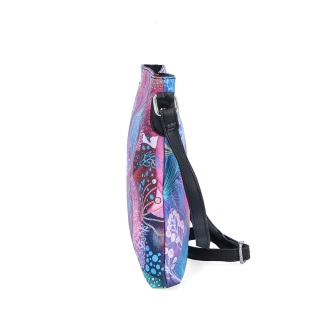 Malá crossbody s potiskem Indee materiál syntetická kůže barva multicolor velikost malá 9300 44 C
