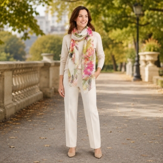 Stylový dámský šátek pro každý outfit Noelia Bolger materiál polyester barva multicolor KL501 - 02