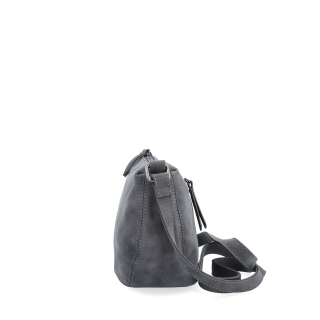 Kabelka typu moonbag ze syntetické kůže Tangerin materiál syntetická kůže zapínání na zip barva šedá velikost malá 1111 ANT Z boku