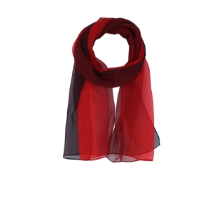 Lehký barevný šátek Noelia Bolger materiál polyester barva červená KL503 - 05