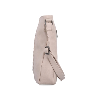 Crossbody kabelka Tangerin materiál syntetická kůže zapínání na zip barva růžová velikost střední 8004 LI Z boku