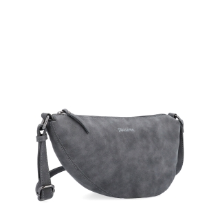 Kabelka typu moonbag ze syntetické kůže Tangerin materiál syntetická kůže zapínání na zip barva šedá velikost malá 1111 ANT