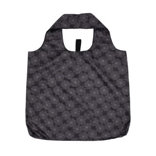 Kvalitní prostorná taška na nákup Shop and Go materiál nylon barva černá velikost velká 0023 D