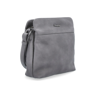 Crossbody kabelka Tangerin materiál syntetická kůže zapínání na zip barva šedá velikost malá 8021 TS