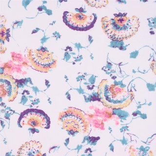 Lehký šátek s originálním vzorem Noelia Bolger materiál Viskóza a bavlna barva multicolor KL506 - 18