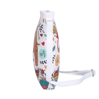 Malá crossbody s potiskem Indee materiál syntetická kůže barva multicolor velikost malá 9300 41 B