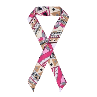 Designový šátek na kabelku Indee materiál polyester barva multicolor S002