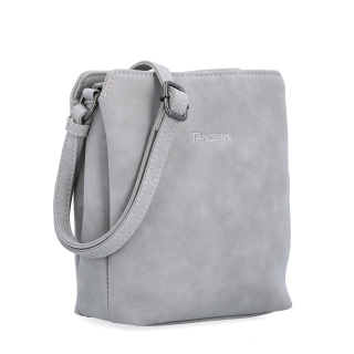 Praktická crossbody kabelka s členěným vnitřkem Tangerin materiál syntetická kůže zapínání na zip barva šedá velikost malá 1117 SS
