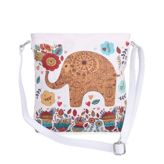 Malá crossbody s potiskem Indee materiál syntetická kůže barva multicolor velikost malá 9300 41 B