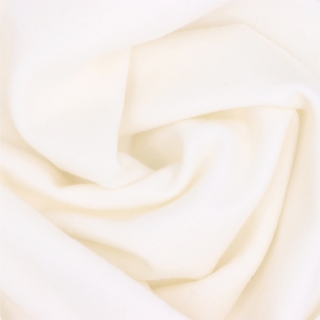 Elegantní jednobarevná šála s třásněmi Noelia Bolger materiál Polyester s příměsí vlny barva bílá KZ003 - 02