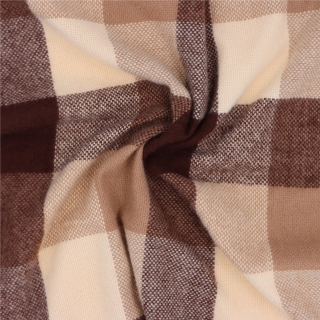 Hřejivá šála s nadčasovým károvaným vzorem Noelia Bolger materiál Polyester s příměsí vlny KZ006 - 02