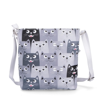 Malá crossbody s potiskem Indee materiál syntetická kůže barva multicolor velikost malá 9300 29 B