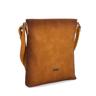 Crossbody s čistým designem Indee materiál syntetická kůže zapínání na zip barva žlutá velikost malá 6316 ZLU