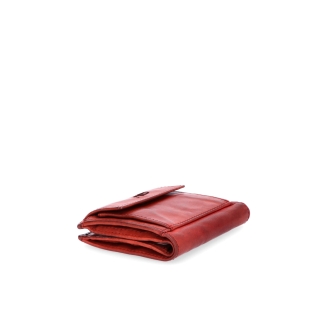 Malá kožená peněženka s unisex designem Noelia Bolger materiál kůže barva červená velikost malá 5133 NB CV Tloušťka