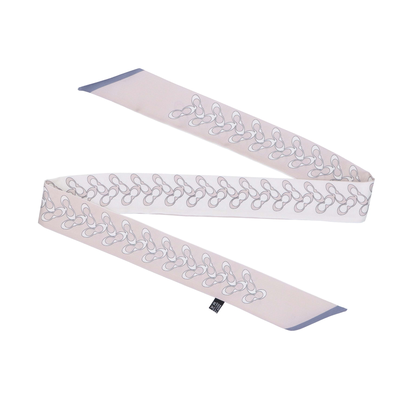 Úzký šátek s elegantním vzorem Noelia Bolger materiál polyester barva multicolor S012 - 02