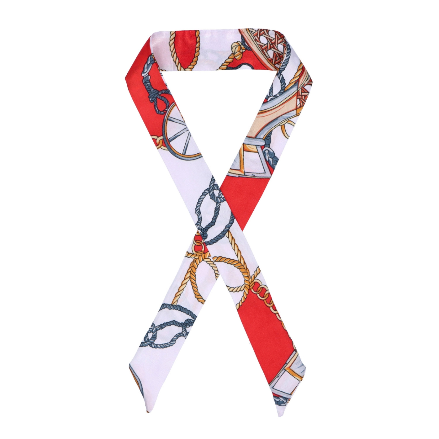 Designový šátek na kabelku Indee materiál polyester barva multicolor S007