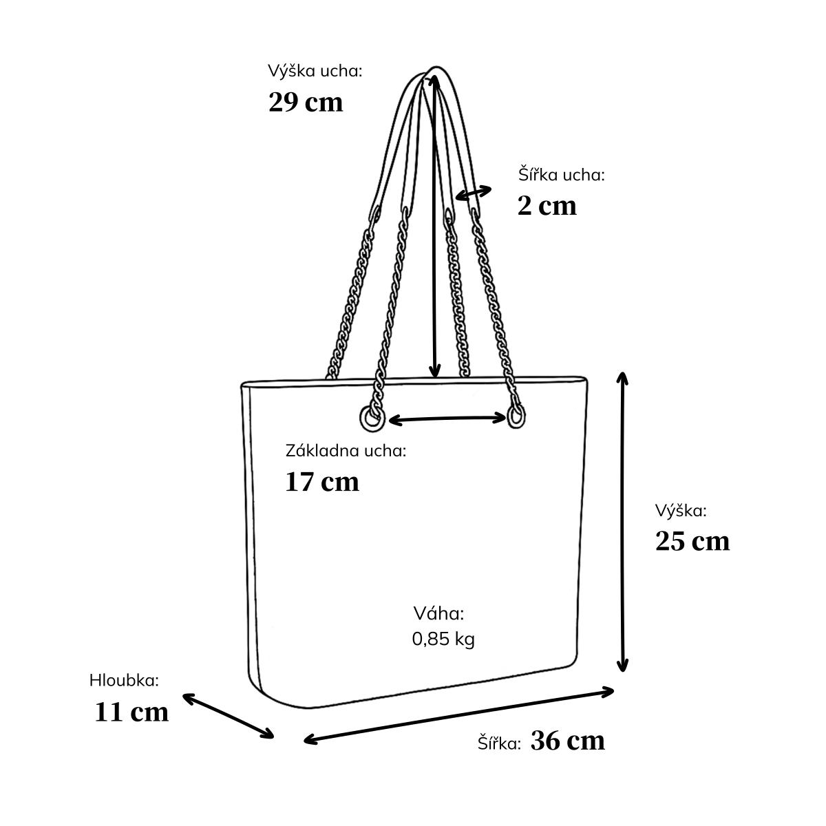 Stylová shopper kabelka přes rameno Le Sands materiál syntetická kůže zapínání na zip barva vínová velikost velká 4641 BO Rozměry