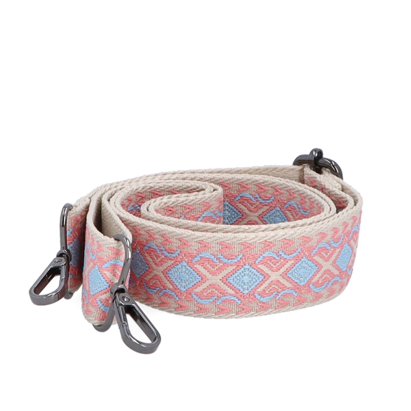 Popruh na kabelku se vzorem Indee materiál textil barva multicolor P150 - 026