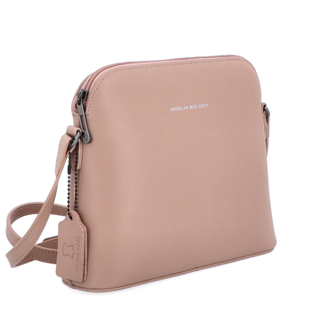 Kožená crossbody kabelka s čistým designem