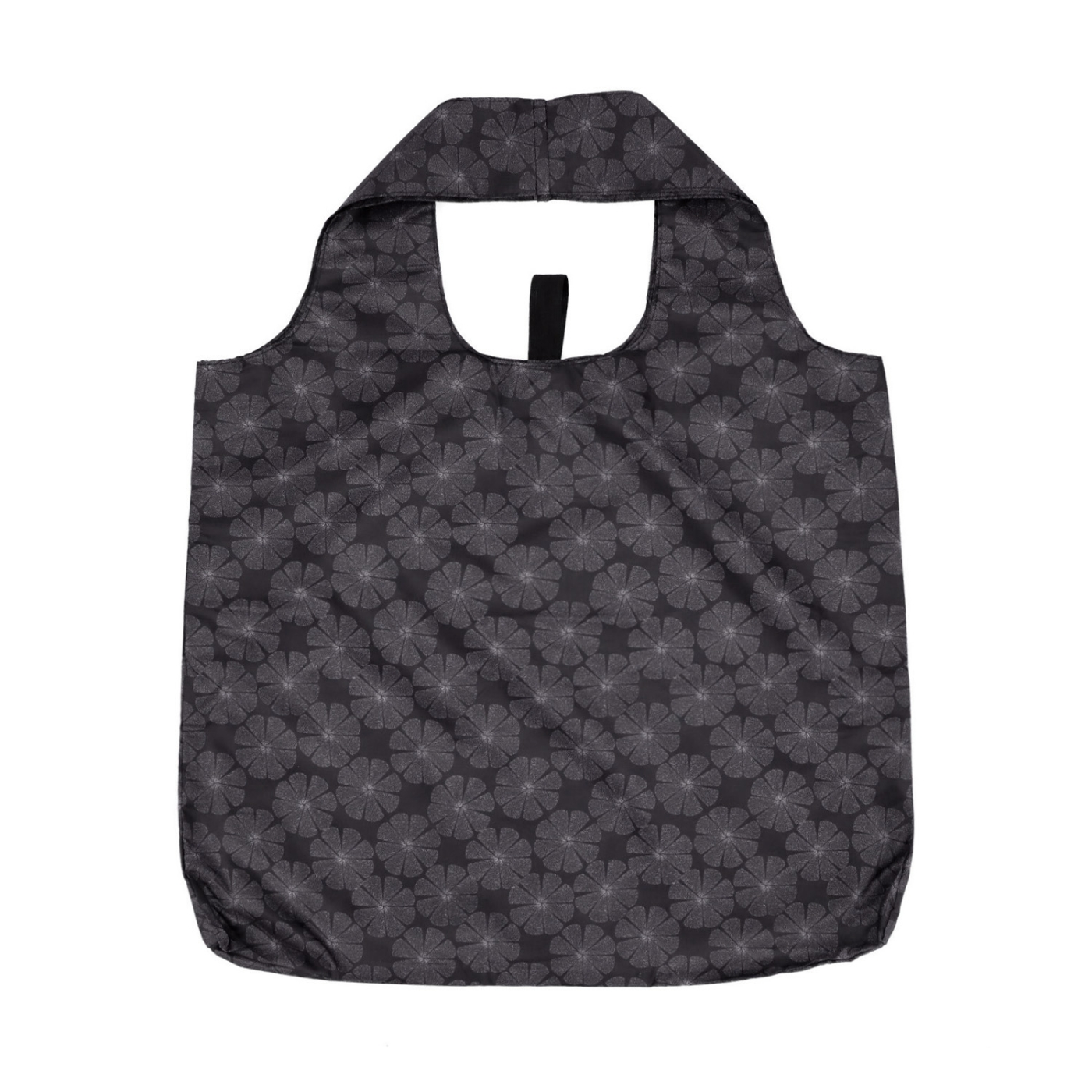 Kvalitní prostorná taška na nákup Shop and Go materiál nylon barva černá velikost velká 0023 D