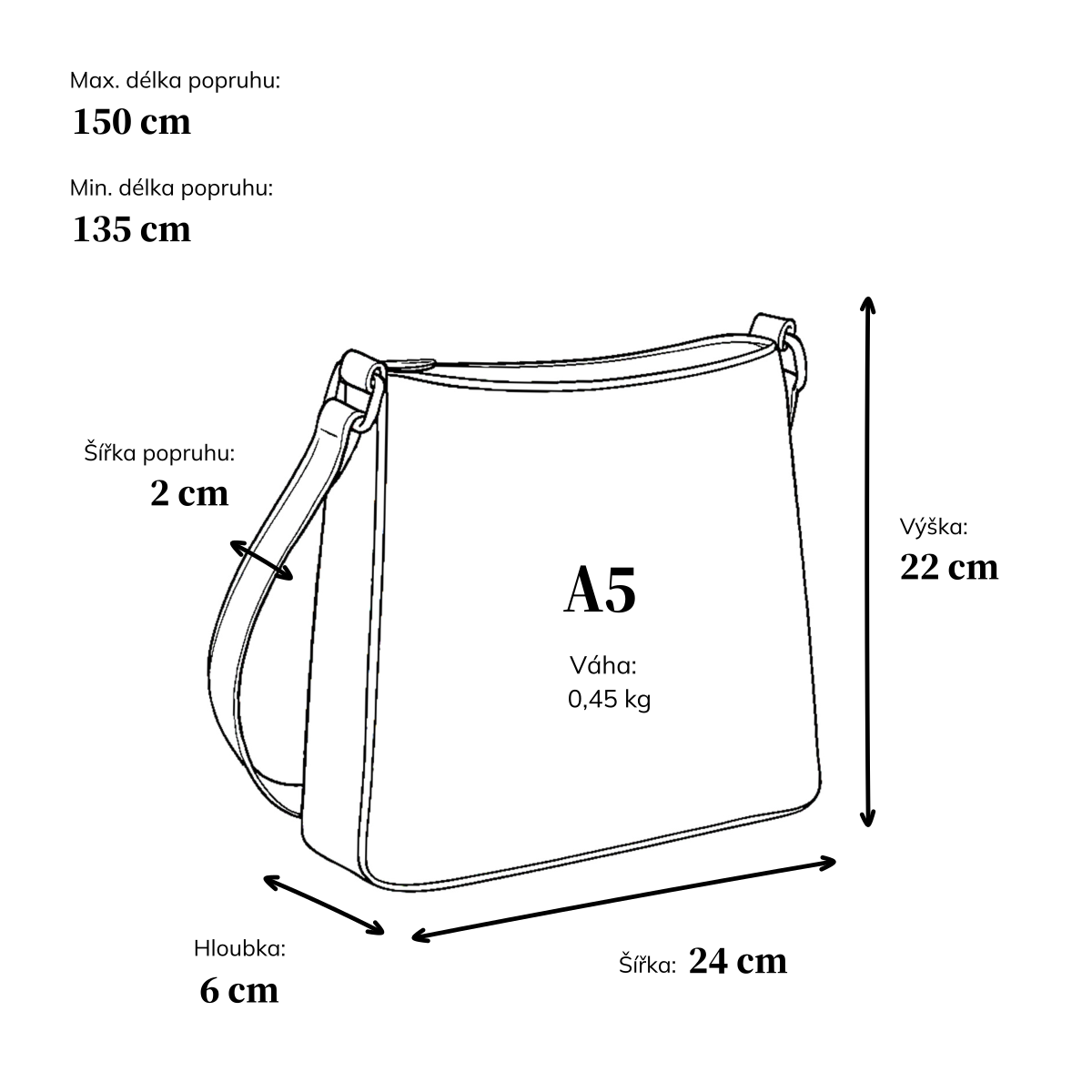 Nadčasová crossbody kabelka z pravé kůže Noelia Bolger materiál kůže zapínání na zip barva bílá velikost malá NB 0079 OW Rozměry