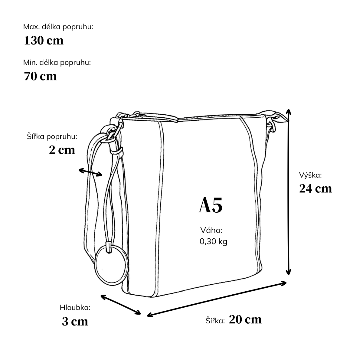 Malá kožená crossbody s prošitím Noelia Bolger materiál kůže zapínání na zip barva žlutá velikost malá NB 2086 ZLU Rozměry