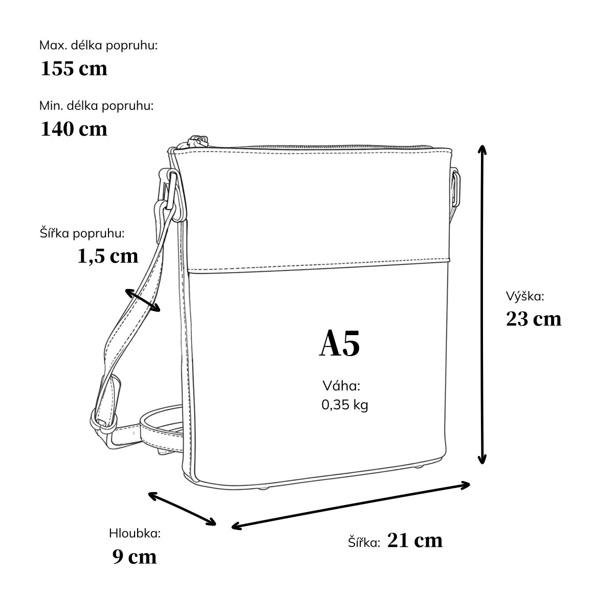 Crossbody z pravé kůže Noelia Bolger materiál kůže zapínání na zip barva béžová velikost malá NB 0052 BE Rozměry