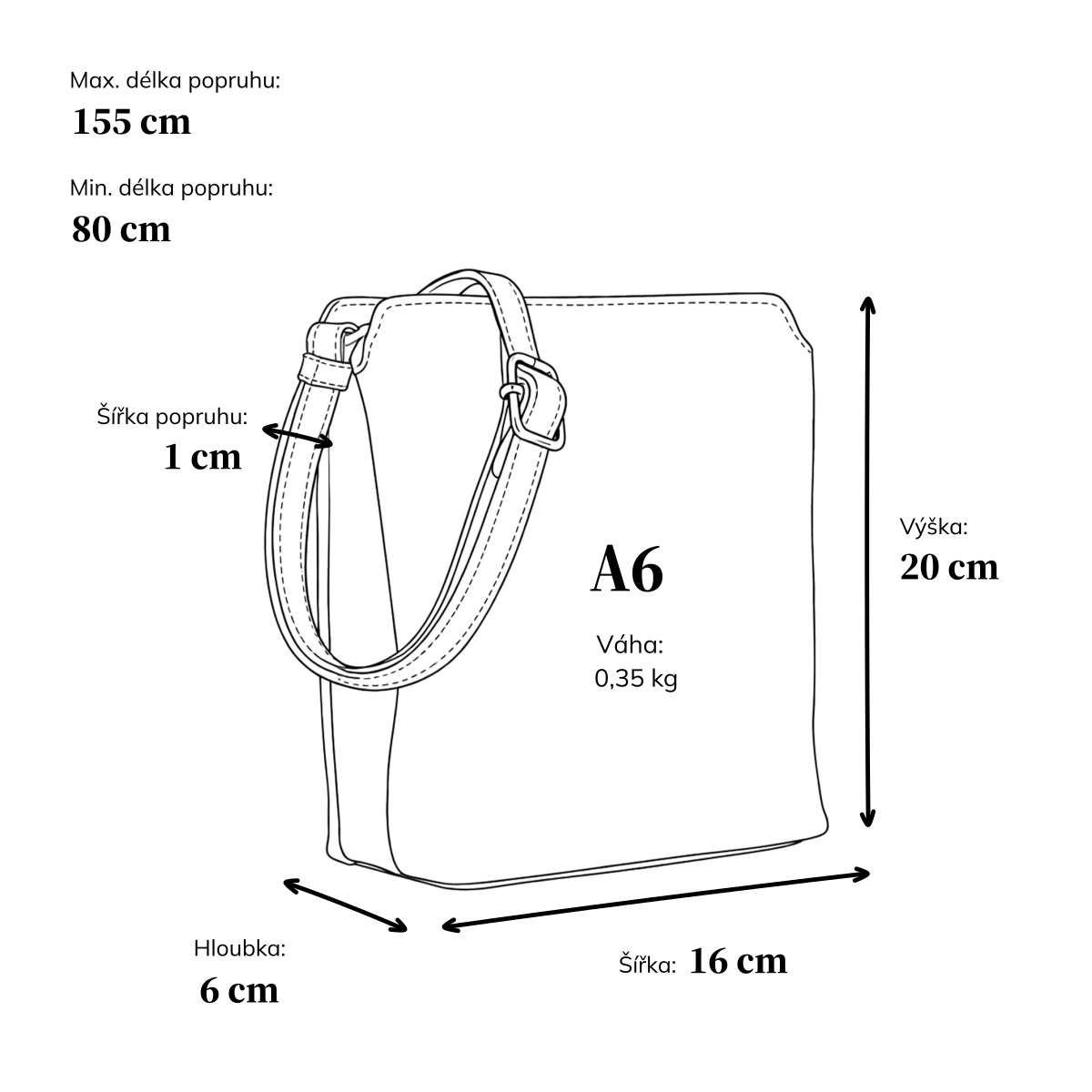 Praktická crossbody kabelka s členěným vnitřkem Tangerin materiál syntetická kůže zapínání na zip barva koňaková velikost malá 1117 CAM Rozměry